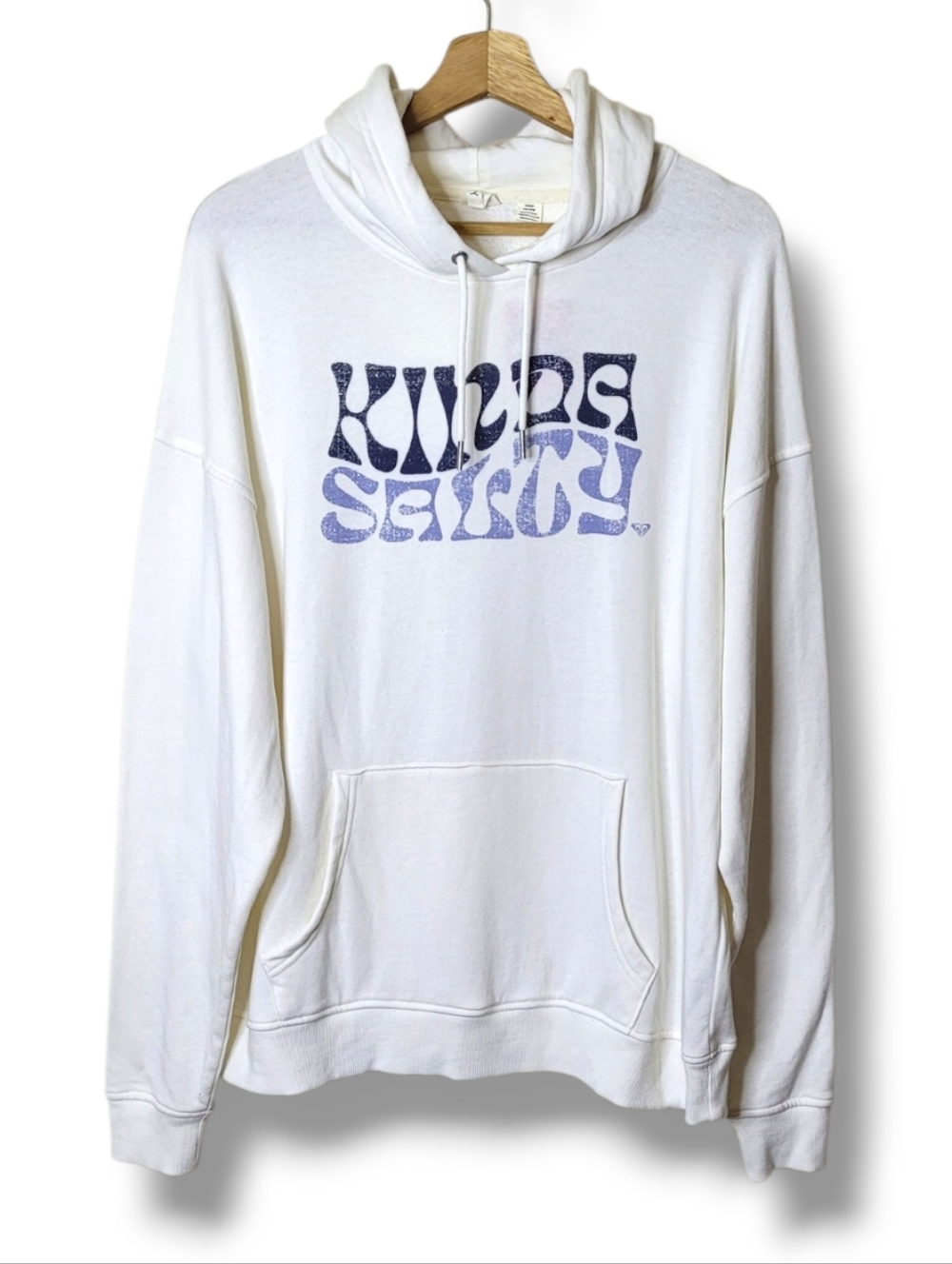ROXY Hoodie Sweatshirt Kinda Salty Size M NWT